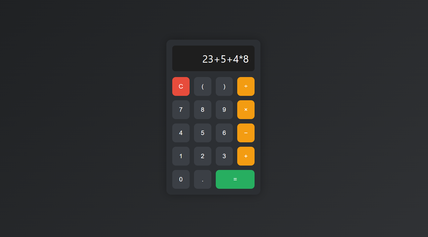 calculator screenshot